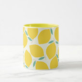 Mug Motif citron jaune citron (Centre)