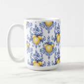 Mug Motif Citron Méditerranéen (Gauche)