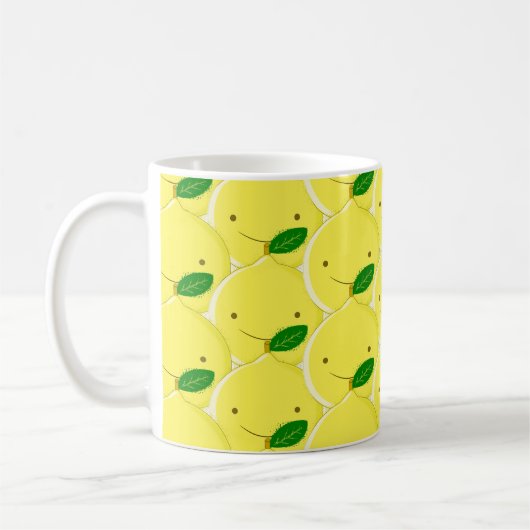 Mug Motif citron rouge (Gauche)
