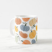 Mug Motif Citrouille d'automne coloré (Devant gauche)