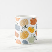 Mug Motif Citrouille d'automne coloré (Centre)