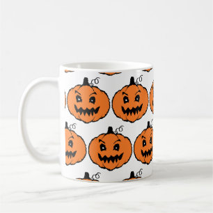 Mug Motif Citrouille d'horreur d'Halloween