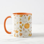 Mug Motif Citrouille mignon | Thanksgiving (Gauche)
