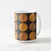 Mug Motif citrouille Orange (Devant droit)