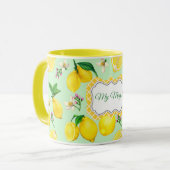 Mug Motif Citrus (Devant gauche)