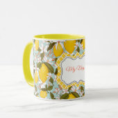 Mug Motif Citrus (Devant gauche)