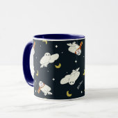 Mug Motif Clair de Lune d'Hedwig (Devant gauche)