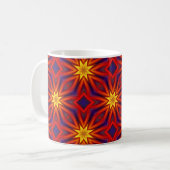 Mug Motif coloré abstrait (Devant gauche)