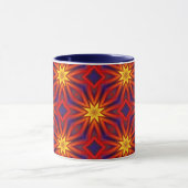 Mug Motif coloré abstrait (Centre)
