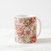 Mug motif coloré Abstrait avec fond abstrait (Devant droit)