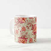 Mug motif coloré Abstrait avec fond abstrait (Devant gauche)