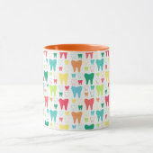 Mug Motif coloré de dents (Centre)