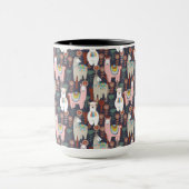 Mug Motif coloré de lamas (Centre)