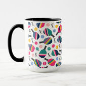 Mug Motif Coloré de Pickleball (Gauche)