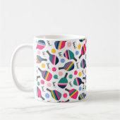 Mug Motif Coloré de Pickleball (Gauche)