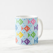 Mug Motif coloré de poissons de l'océan (Devant droit)
