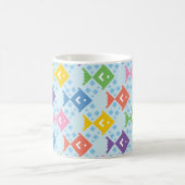 Mug Motif coloré de poissons de l'océan (Centre)