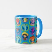Mug Motif coloré Dino Ranch (Devant droit)