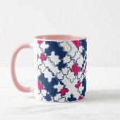 Mug Motif coloré , élégant (Gauche)