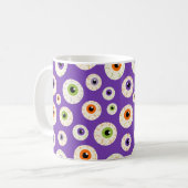 Mug Motif coloré Halloween Eyeballs (Devant gauche)
