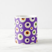 Mug Motif coloré Halloween Eyeballs (Centre)