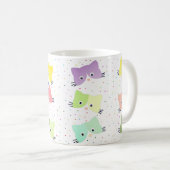 Mug Motif coloré Happy Kittens (Devant droit)
