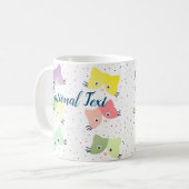 Mug Motif coloré Happy Kittens (Devant gauche)