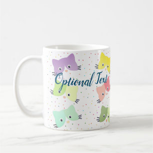 Mug Motif coloré Happy Kittens