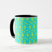 Mug motif coloré moderne (Devant gauche)