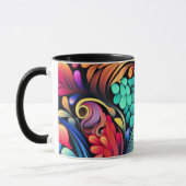 Mug Motif coloré Paisley (Gauche)