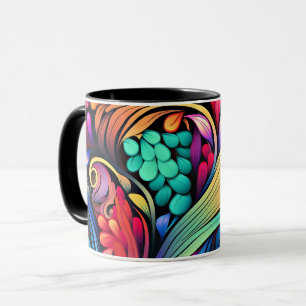 Mug Motif coloré Paisley