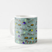 Mug Motif coloré pour chats (Devant gauche)