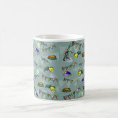 Mug Motif coloré pour chats (Centre)