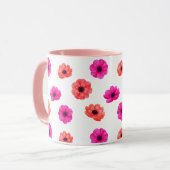 Mug Motif coloré Tropical 3D Spring Flowers (Devant gauche)