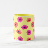 Mug Motif coloré Tropical 3D Spring Flowers (Centre)