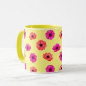 Mug Motif coloré Tropical 3D Spring Flowers (Devant gauche)