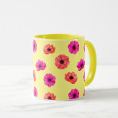 Mug Motif coloré Tropical 3D Spring Flowers (Devant droit)