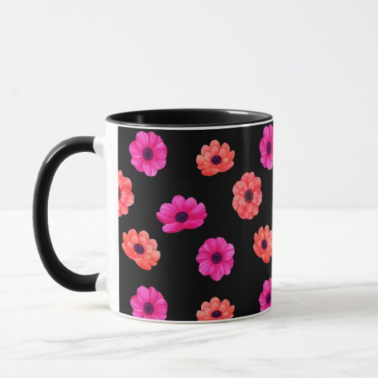 Mug Motif coloré Tropical 3D Spring Flowers (Gauche)