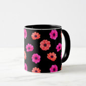 Mug Motif coloré Tropical 3D Spring Flowers (Devant droit)