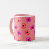 Mug Motif coloré Tropical 3D Spring Flowers (Devant gauche)