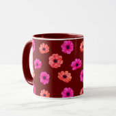 Mug Motif coloré Tropical 3D Spring Flowers (Devant gauche)