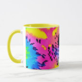 Mug Motif coloré Wild Cheetah Tye Dye (Gauche)
