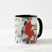 Mug Motif comique 5 de câpres de Supergirl (Devant droit)