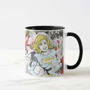 Mug Motif comique 9 de câpres de Supergirl