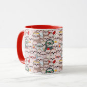 Mug Motif comique de paresse (Devant gauche)