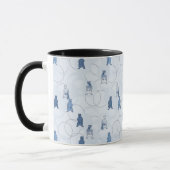 Mug motif comportant un ours gris (Gauche)