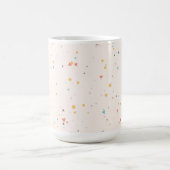 Mug Motif Confetti Dots & Triangle (Centre)