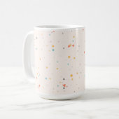 Mug Motif Confetti Dots & Triangle (Devant gauche)