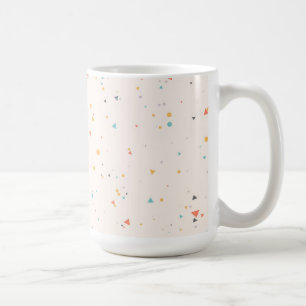 Mug Motif Confetti Dots & Triangle