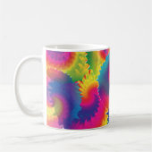 Mug Motif Cool Rainbow Tie Dye (Gauche)